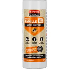 Manouka Spray anti-moustiques Brume Familiale 75 ml