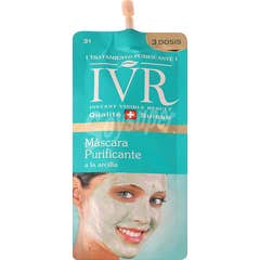 IVR Mascarilla Natural Purificante 3 Dosis 15ml