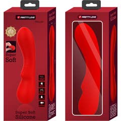 Pretty Love Prescott Vibromasseur Rechargeable Rouge 1 Unité