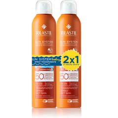 Rilastil Duplo Sun System Baby Spray Transparent SPF50+ 2x200ml