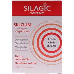 Silagic Silicium Glucosamine et Chondroïtine 30comp