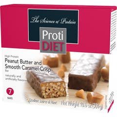 Protidiet Barres Hyperprotéinées Caramel 5uts