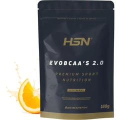 HSN EvoBCAA's 2.0 BCAA's 12:1:1 + Glutamina Naranja 150g