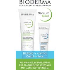 Bioderma Sebium ISOKIT crème visage 40ml + baume à lèvres 15ml