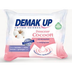 demak'Up Lingettes Peaux Normales x25