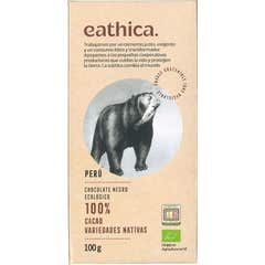 Eathica Chocolat Noir 100% Pérou Bio 100g