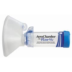 Aérochambre Plus Flow-Vu adulte caméra d'inhalation adulte 1ud