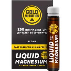 Gold Nutrition Magnésium 25 ml 10 Flacons