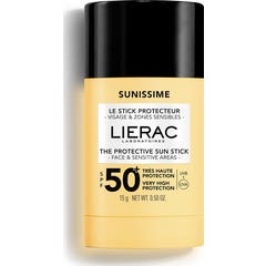 Lierac Sunissime Le Stick Protecteur SPF50+ Visage & Zones Sensibles 15 g