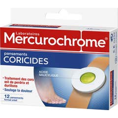 Mercurochrome Pansements Cors 12uts