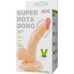Vibrateurs de danse Ly-Super Rota Dong Vibrateurs Pénis réaliste 1 pièce