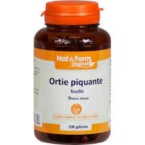 Nat Form Ortie Piquante Feuille 200 Gélules