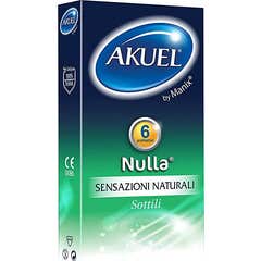 Akuel Naturel Préservatifs 6uts