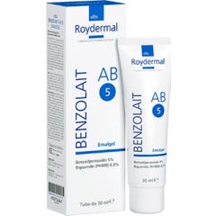 Benzolait 5 Emulgel Acné 30Ml