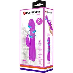 Pretty Love Molly Vibrateur Rotatif Rechargeable Lila 1ut