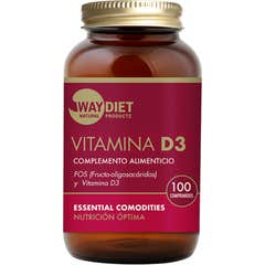 Waydiet Natural Vitamin D3 100comp