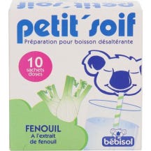 Bébisol Petit'Soif Fenouil 10 sachets