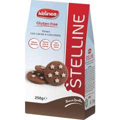 Kelinea Biscuits Étoiles Cacao Chocolat Sans Gluten 250g