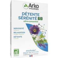 Arkopharma Arkofluides Détente Sérenité BIO 20amp