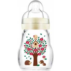 Mam Biberon Verre Débit 1 Blanc 170ml