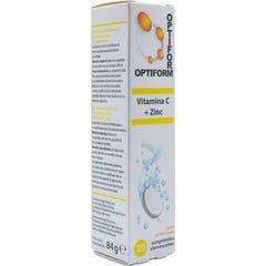 Optiform Vitamina C + Zinc Limón 20comp