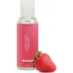 Diversual Lubricante Orgánico Fresa 60ml