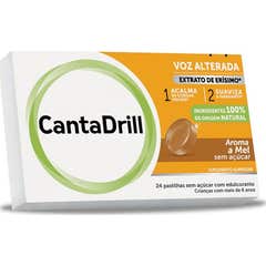 Cantadrill Sans Sucre au Miel 24 Pastilles