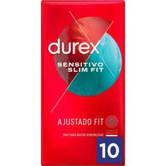 Préservatifs Durex Sensitive Slim Fit 10pcs Préservatifs Durex Sensitive Slim Fit 10pcs