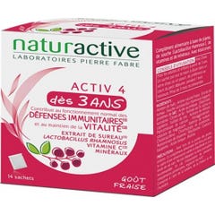 Naturactive Activ 4 Dès 3 Ans 14 Sachets