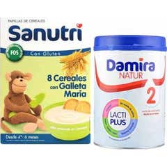Damira Natur Duo 4-6 Meses Set