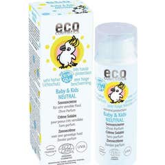 Eco Cosmétique Crème Solaire Bébé Spf 50 50ml