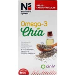 Ns Oméga-3 Chia 60 Caps