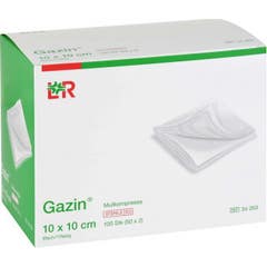 Lohman & Rauscher Gazin Compresse de Gaz 10 x 10 cm Boite de 100 pièces