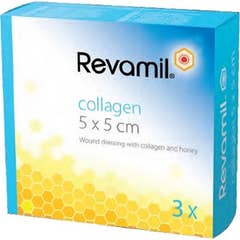 Revamil Collagen 5x5cm Placas Apósito 3uds