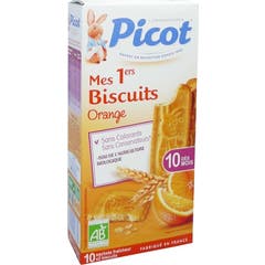Picot Bio Biscuit Orange Mes 1Ers B/20