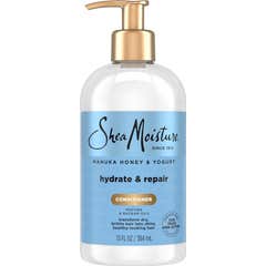 Après-shampooing Hydrate + Repair de Shea Moisture au miel de Manuka et au yaourt 384ml