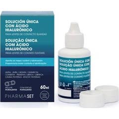 Pharmaset Single Travel Solution 60ml+ Porte-lentilles