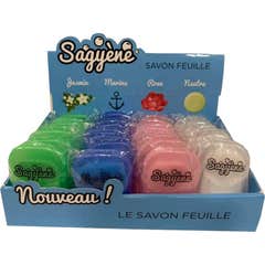 Sagyene Savon Feuille Rose 30uts