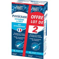 Physiomer Hygiène Du Nez Jet Dynamique 2x125 ml