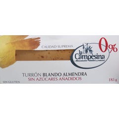 La Campesina Nougat Doux Amande Jijona Sans Gluten 185g