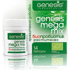 Genesis Mega Mix Probiótico Vegano 14caps