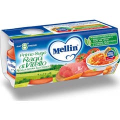 Mellin Primo Sugo Ragoût de Veau +8m 2x80g