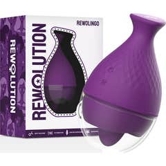 Rewolution Rewolingo Vibrator With Tongue 1ud