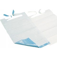 Amd Bavoir Jetable Adulte 2 Plis 38x68cm 100 Sachets