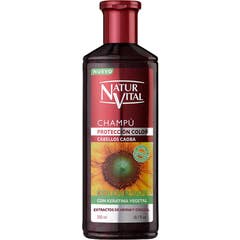 NaturVital Shampooing Couleur Acajou 300ml