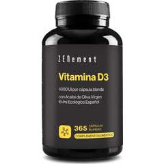 Zenement Vitamine D3 4000 Ui 365caps