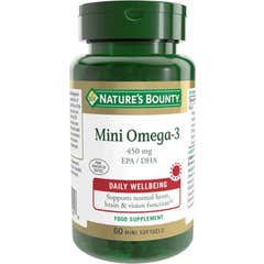 Nature's Bounty Mini Oméga 3 450mg 60caps