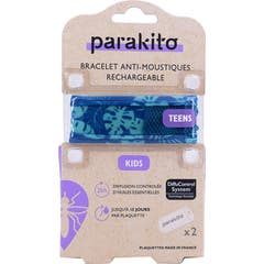 Para'Kito Teens Bracelet Anti Moustiques Tropical 1ut