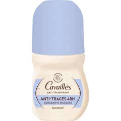 Cavaillès Déodorant Anti-Transpirant Anti-Traces 48h Bergamote Musquée 50 ml