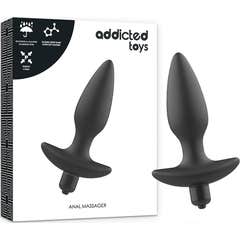 Addicted Toys Anal Plug Massager With Vibration Noir 1ut